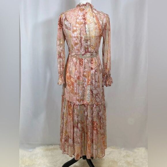 Zimmermann Kaleidoscope Tubular Midi-Dress size 0/us size 4 - Picture 11 of 14